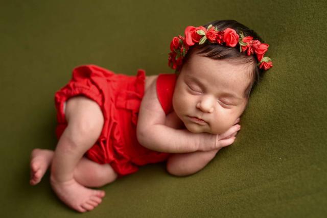 Newborn photo shoot